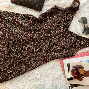 ALYN PAIGE LEOPARD PRINT DRESS SIZE 9/10
